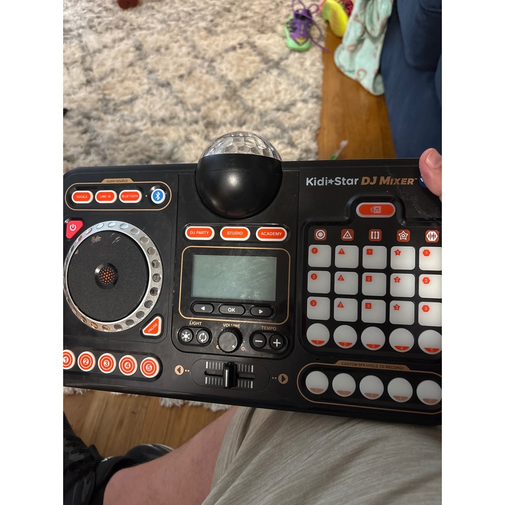 VTech KidiStar DJ Mixer Kids Music Station for Parts Repair 547300